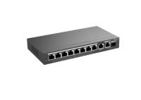 RUIJIE REYEE RG-ES210GS-P 10 PORT GIGABIT 8xPOE 130W +1COMBO YONETILIR SWITCH